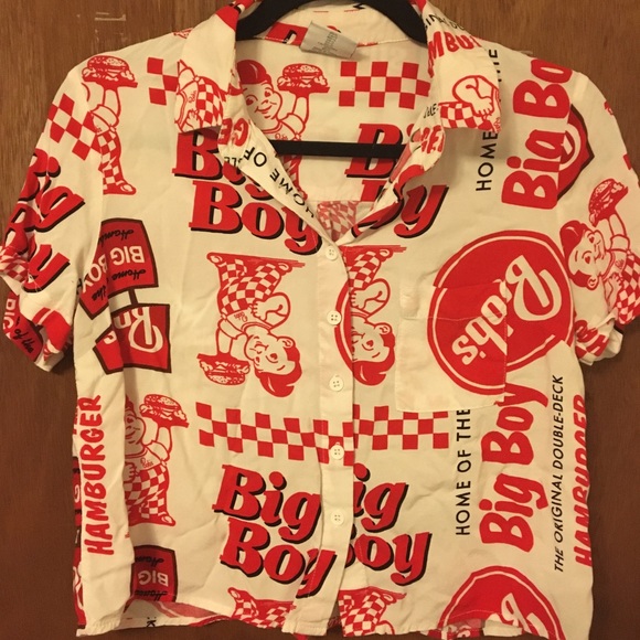 Big Boy blouse size small